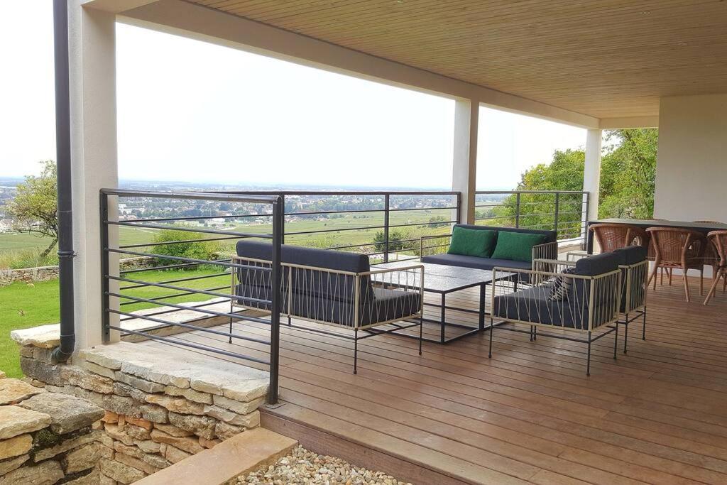 La Maison De L'Ecu : Charme Et Vue Incroyable Beaune  Exteriör bild